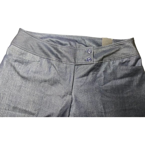 Lane Bryant Womens Wide Leg Pants Plus Size 18 Blue Jean High Waist Trousers NWT - Picture 6 of 9